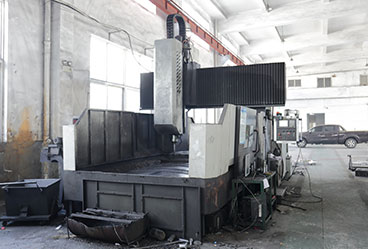 Gantry CNC machine workshop